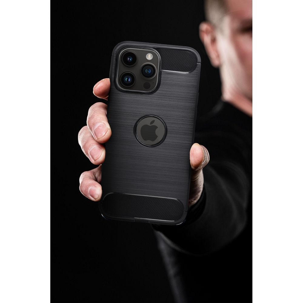 COQUE POUR IPHONE 7 / 8 HEYCASE CARBONE NOIR
