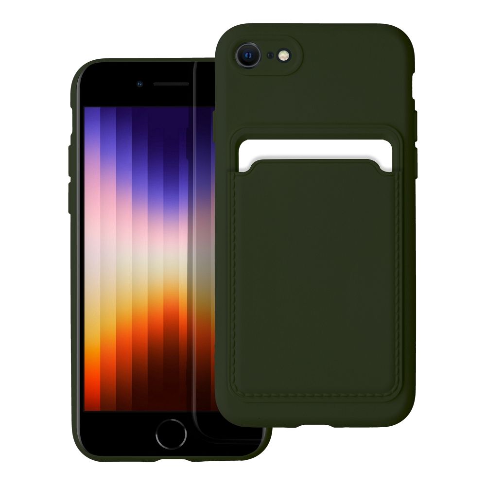 COQUE POUR IPHONE 7 / 8 / SE 2020 / SE 2022 HEYCASE CARTE VERTE