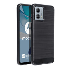 COUVERCLE POUR MOTOROLA G53 / G13 HEYCASE CARBONE NOIR