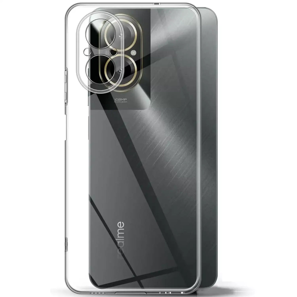 COUVERCLE POUR REALME C67 HEYCASE AIR DEFENSE TRANSPARENT