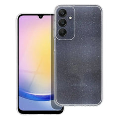 COUVERCLE POUR SAMSUNG A25 5G HEYCASE GLITTER TRANSPARENT