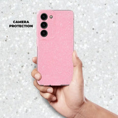 COUVERCLE POUR SAMSUNG A25 5G HEYCASE GLITTER ROSE