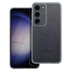 COUVERCLE POUR SAMSUNG A55 5G HEYCASE GLITTER TRANSPARENT