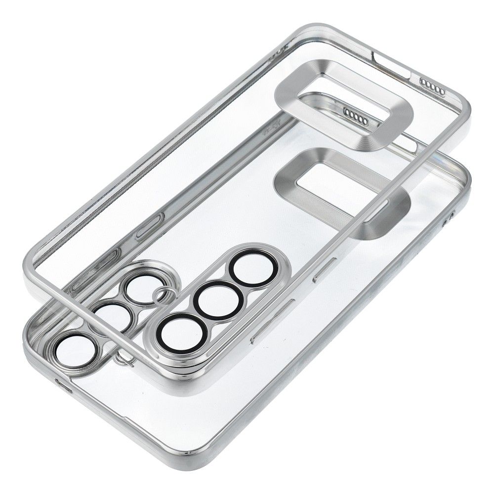 COUVERCLE POUR SAMSUNG GALAXY A15 5G / A15 4G HEYCASE GLAM ARGENT