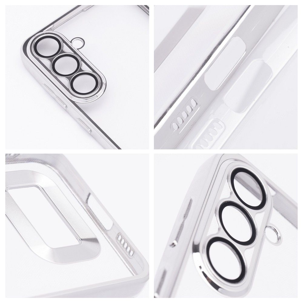 COUVERCLE POUR SAMSUNG GALAXY A15 5G / A15 4G HEYCASE GLAM ARGENT