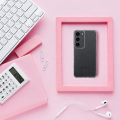 COQUE POUR SAMSUNG GALAXY A15 5G / A15 4G HEYCASE GLITTER TRANSPARENT