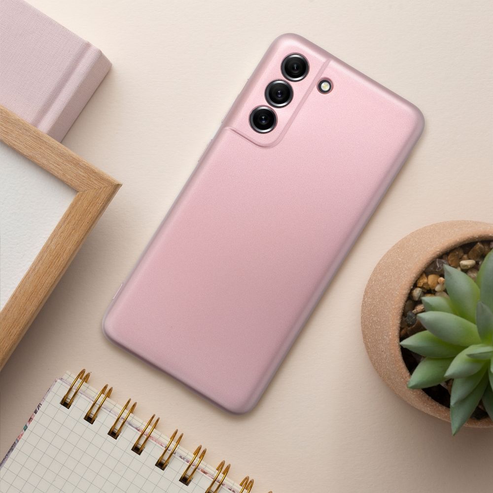 COQUE POUR SAMSUNG GALAXY A15 5G / A15 4G HEYCASE METALLIC DEFENDER ROSE