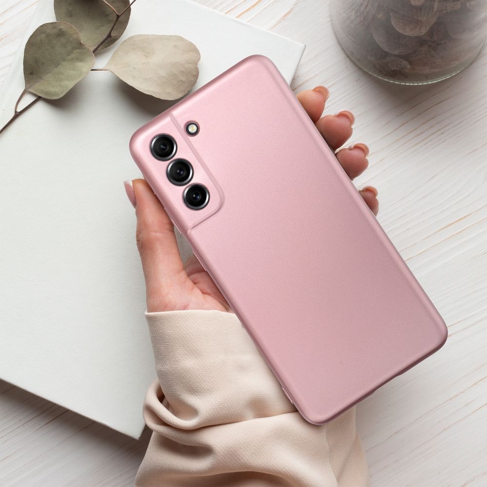 COQUE POUR SAMSUNG GALAXY A15 5G / A15 4G HEYCASE METALLIC DEFENDER ROSE