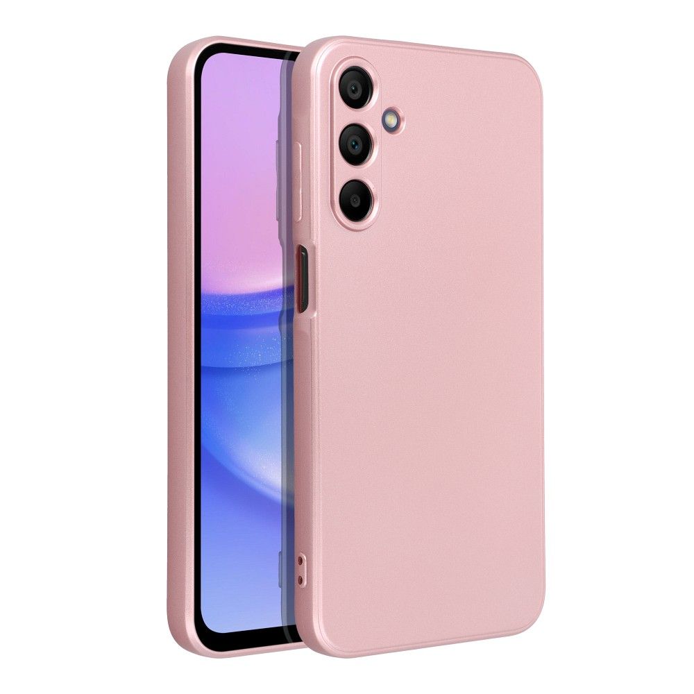 COQUE POUR SAMSUNG GALAXY A15 5G / A15 4G HEYCASE METALLIC DEFENDER ROSE