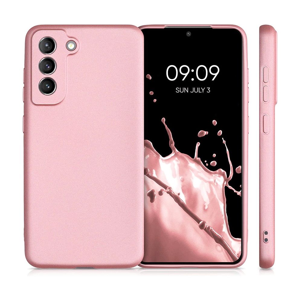 COQUE POUR SAMSUNG GALAXY A15 5G / A15 4G HEYCASE METALLIC DEFENDER ROSE