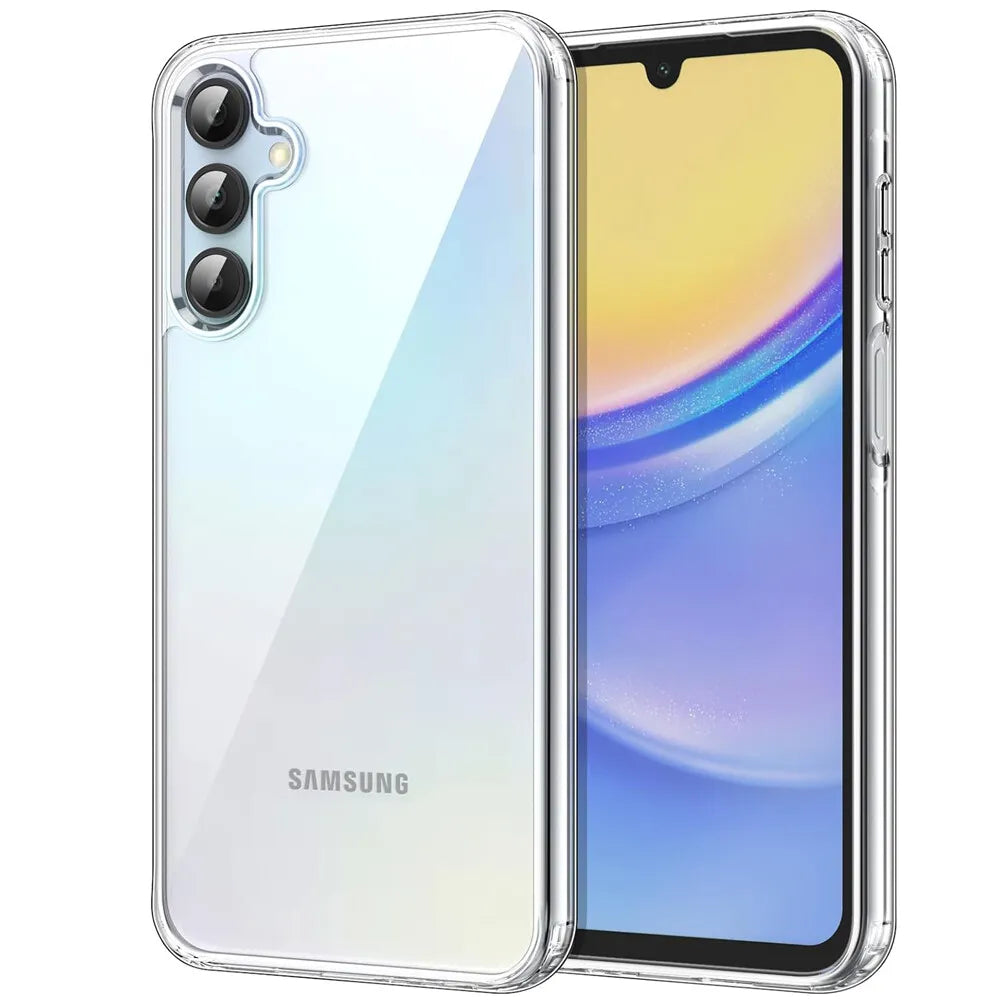 COQUE POUR SAMSUNG GALAXY A15 5G HEYCASE AIR HYBRID DEFENSE TRANSPARENTE