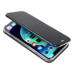 COQUE POUR SAMSUNG GALAXY A15 5G HEYCASE ÉLÉGANCE PORTEFEUILLE NOIR
