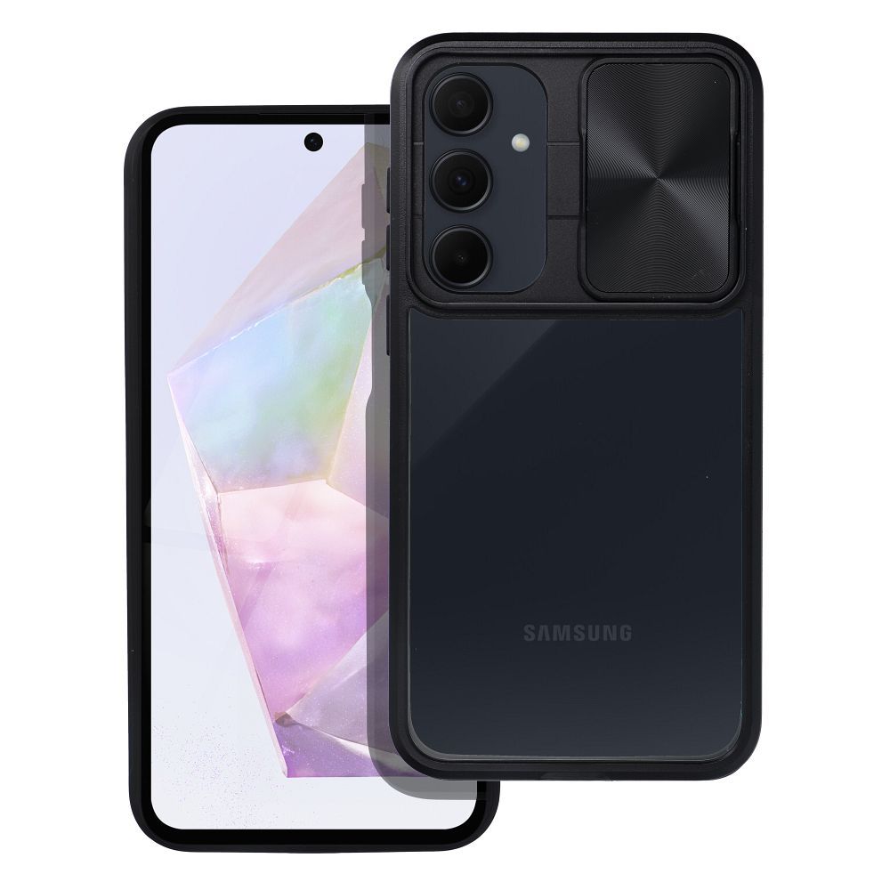 COQUE POUR SAMSUNG GALAXY A35 5G HEYCASE CAMSHIELD SLIDER NOIR