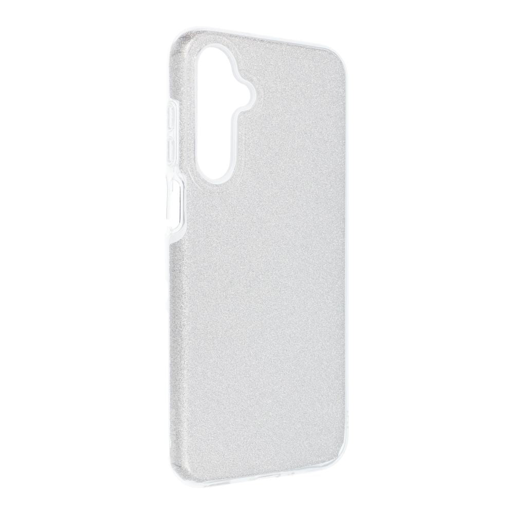COQUE POUR SAMSUNG GALAXY A16 4G / 5G HEYCASE GLITTER ARGENT