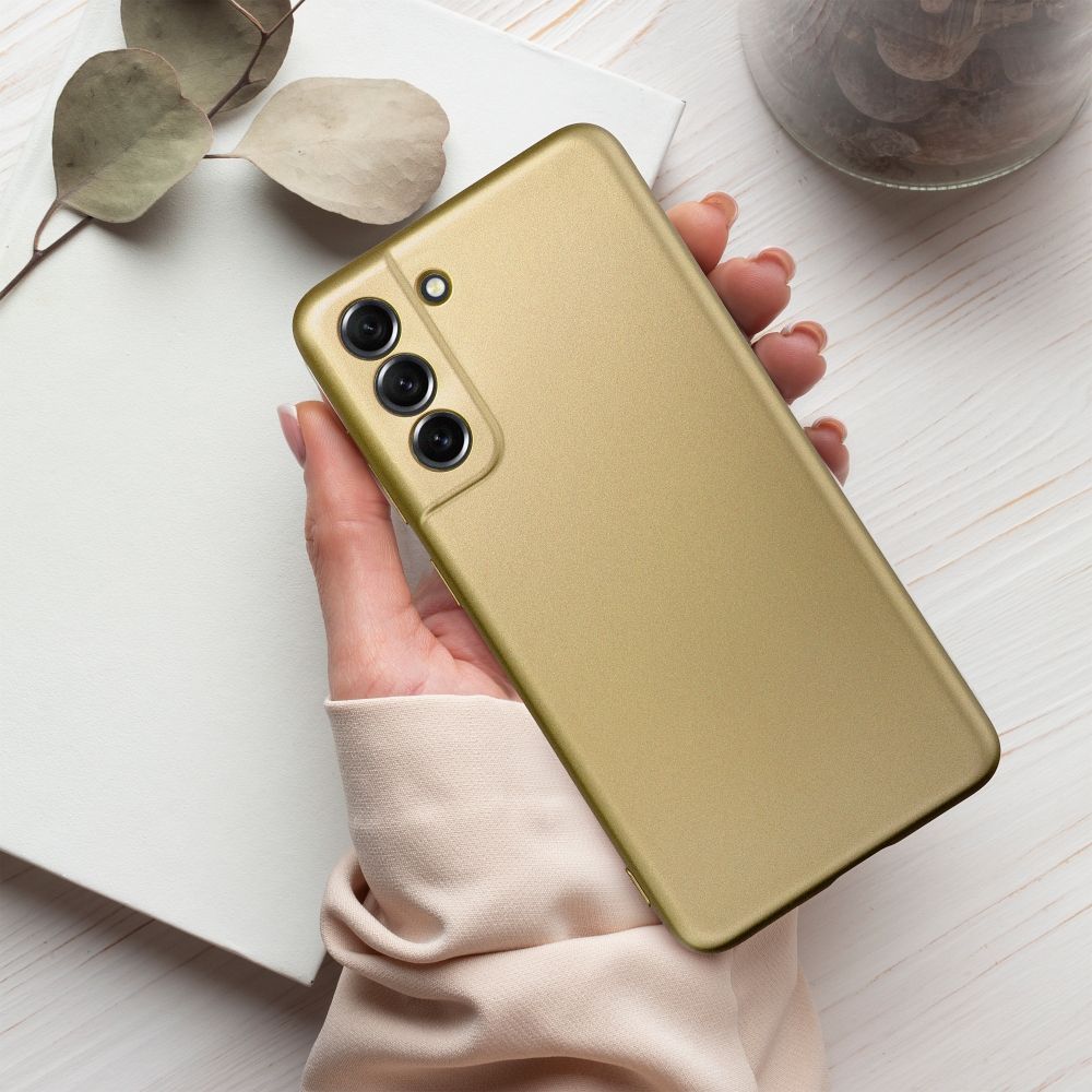 COQUE POUR SAMSUNG GALAXY A16 4G / 5G HEYCASE EN OR MÉTALLIQUE