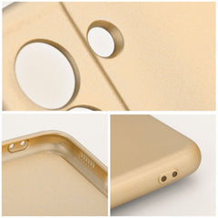 COQUE POUR SAMSUNG GALAXY A16 4G / 5G HEYCASE EN OR MÉTALLIQUE