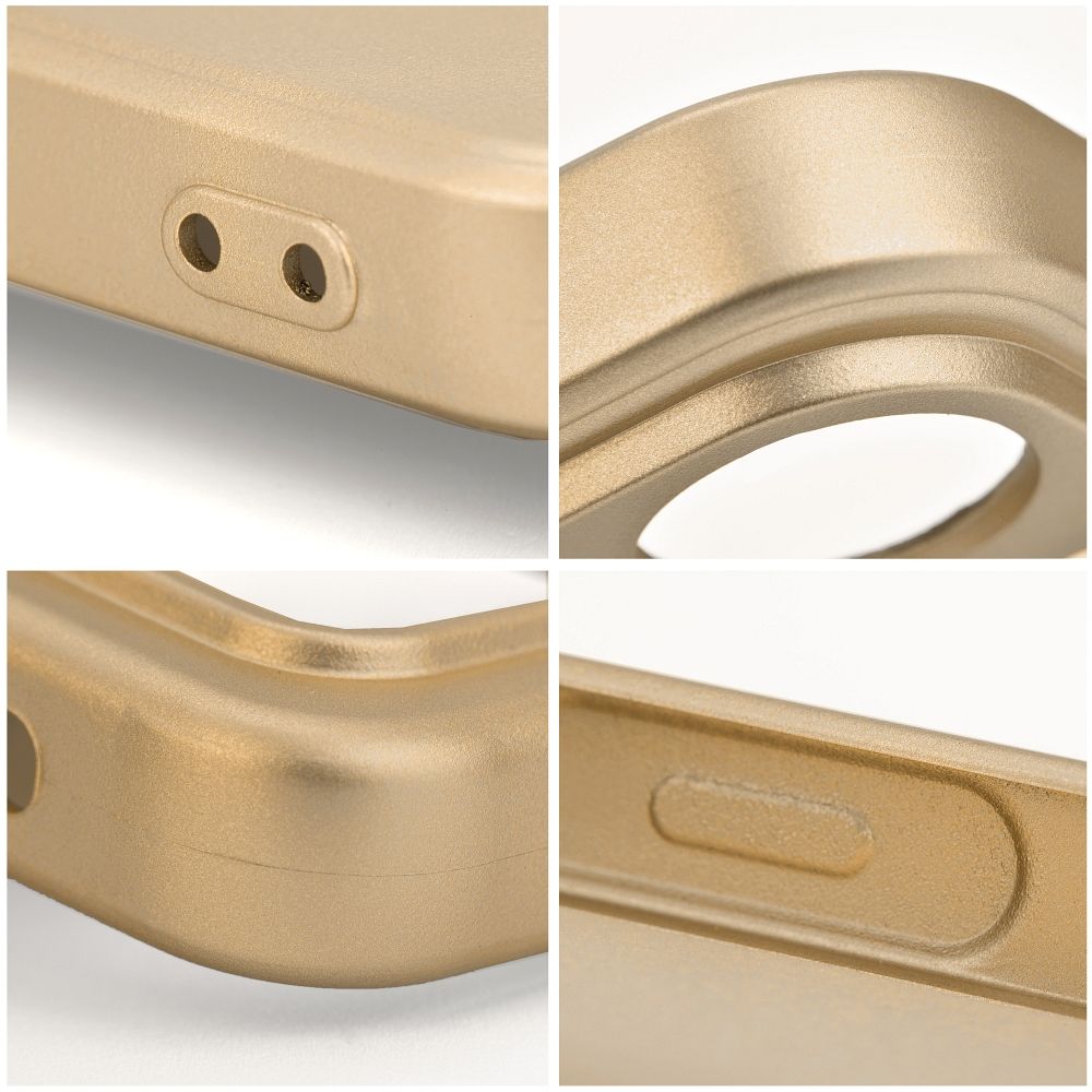 COQUE POUR SAMSUNG GALAXY A16 4G / 5G HEYCASE EN OR MÉTALLIQUE