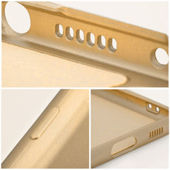 COQUE POUR SAMSUNG GALAXY A16 4G / 5G HEYCASE EN OR MÉTALLIQUE