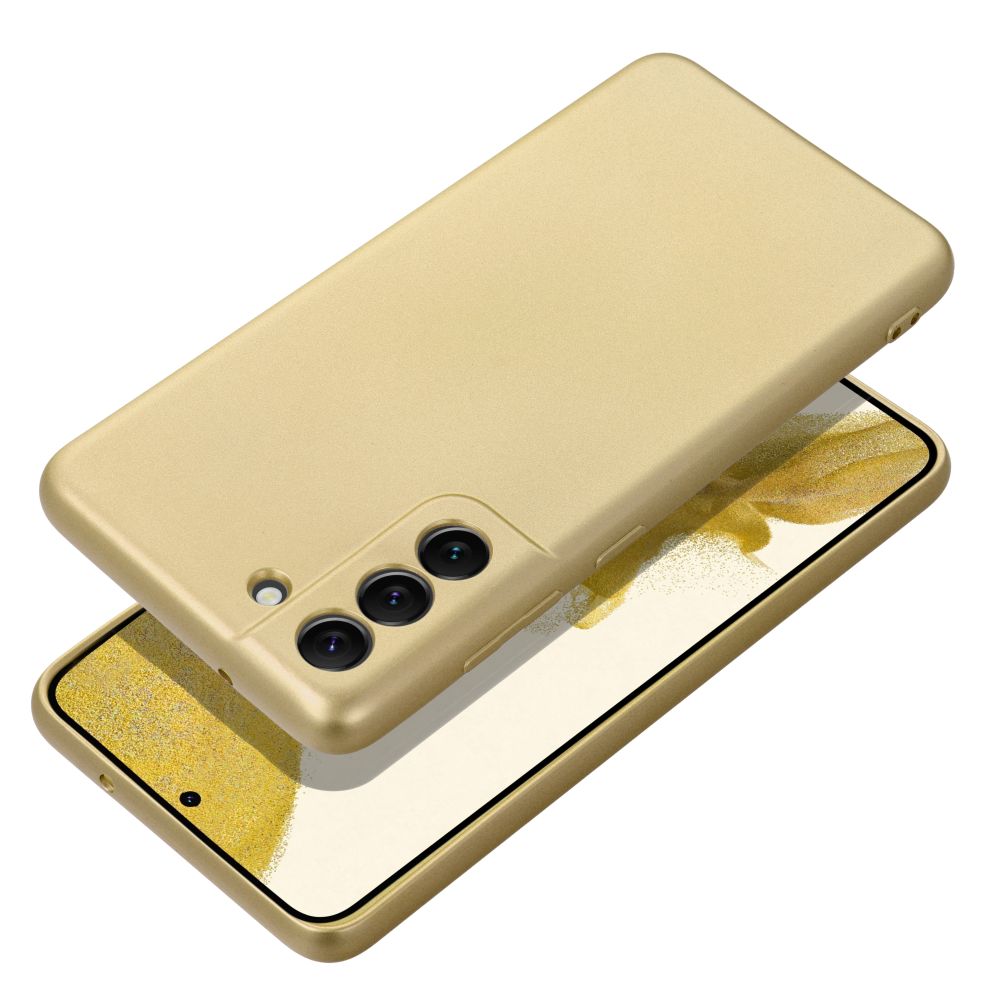 COQUE POUR SAMSUNG GALAXY A16 4G / 5G HEYCASE EN OR MÉTALLIQUE