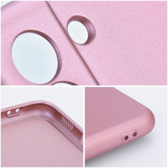 COQUE POUR SAMSUNG GALAXY A16 4G / 5G HEYCASE PINK MÉTALLIQUE