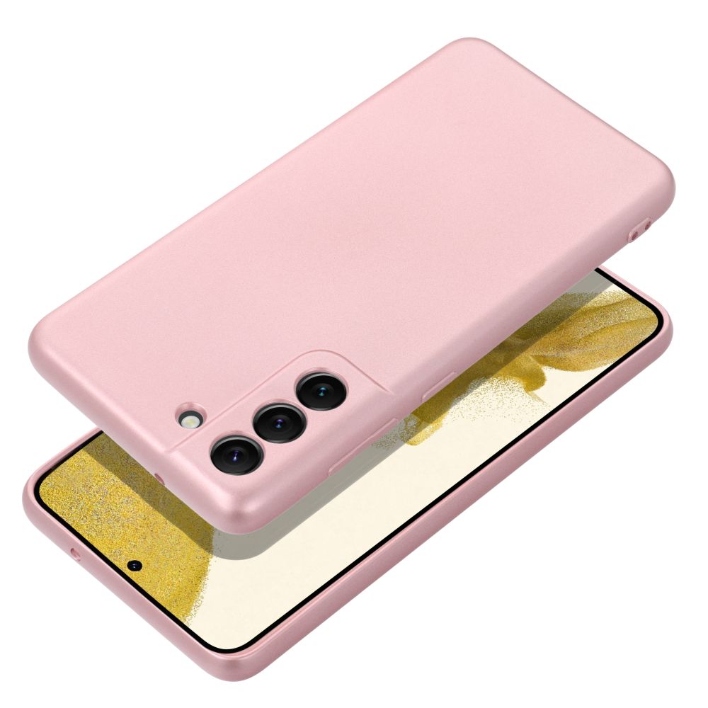 COQUE POUR SAMSUNG GALAXY A16 4G / 5G HEYCASE PINK MÉTALLIQUE