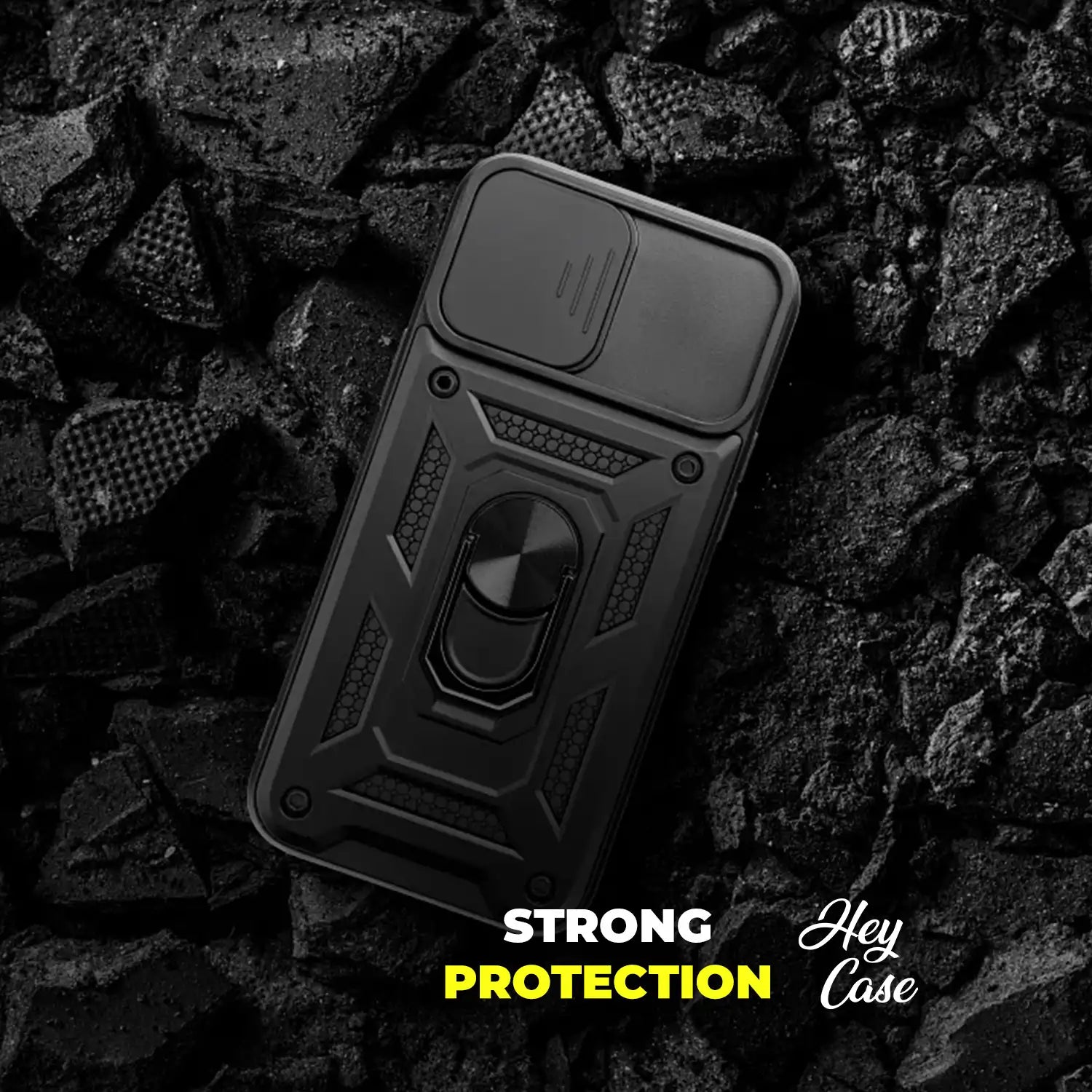 COQUE POUR SAMSUNG GALAXY A25 5G HEYCASE CAMSHIELD NOIRE
