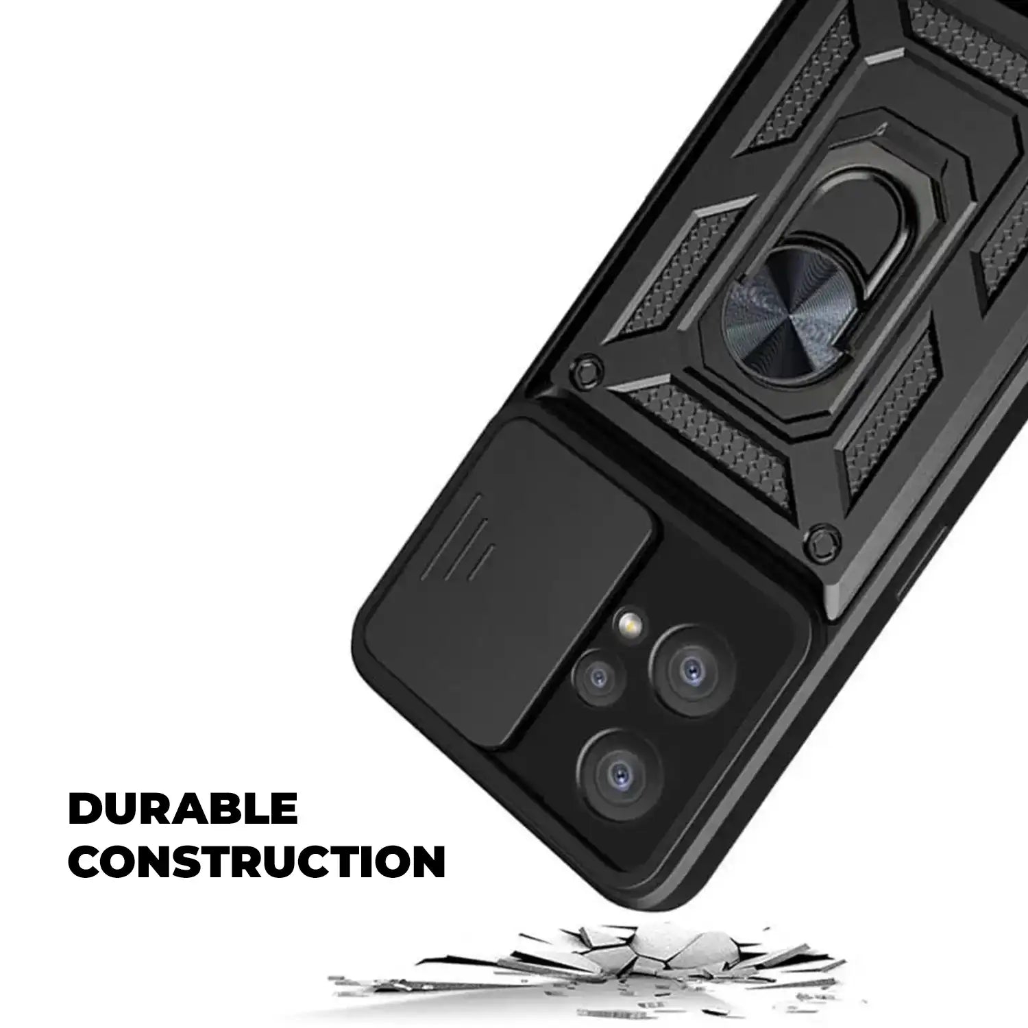 COQUE POUR SAMSUNG GALAXY A25 5G HEYCASE CAMSHIELD NOIRE