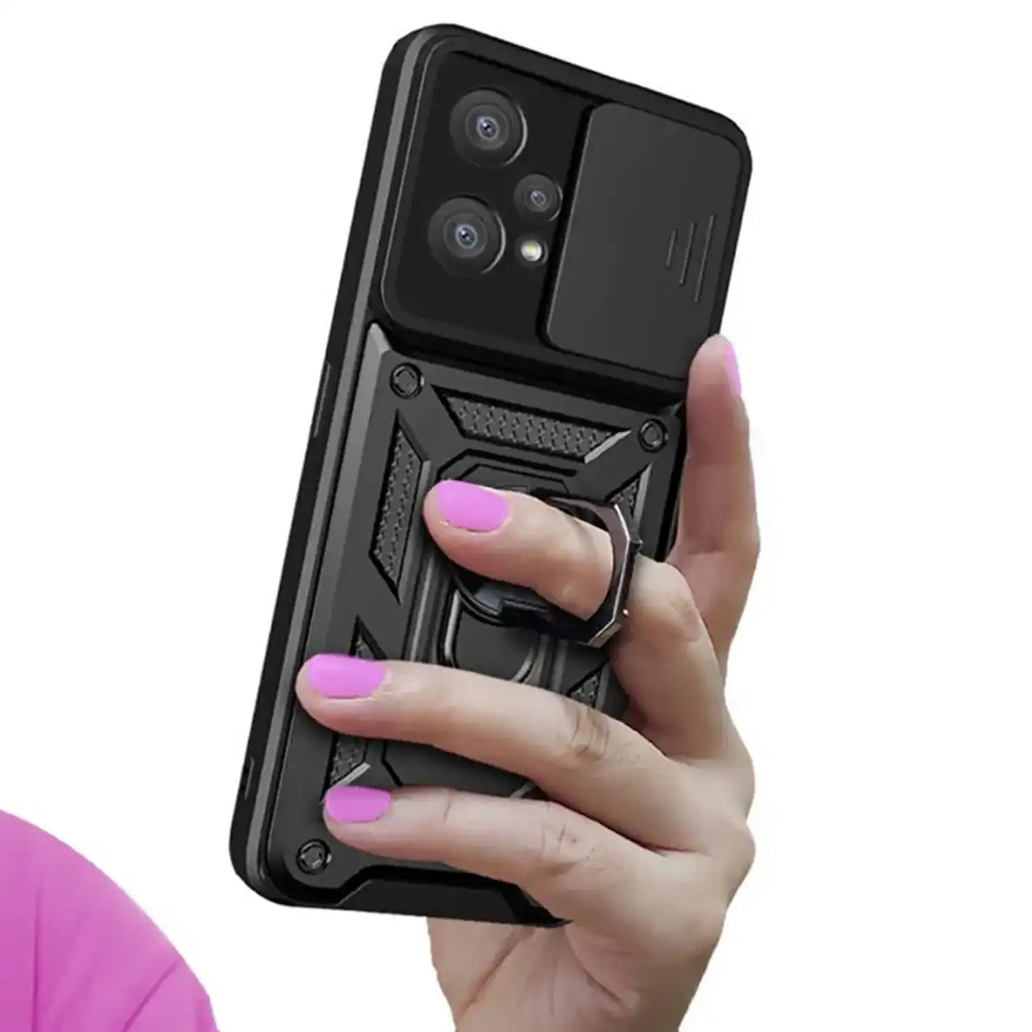 COQUE POUR SAMSUNG GALAXY A25 5G HEYCASE CAMSHIELD NOIRE