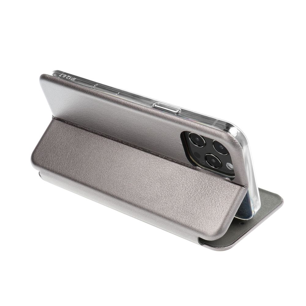 COUVERTURE POUR SAMSUNG GALAXY A25 5G HEYCASE ELEGANCE PORTEFEUILLE GRIS