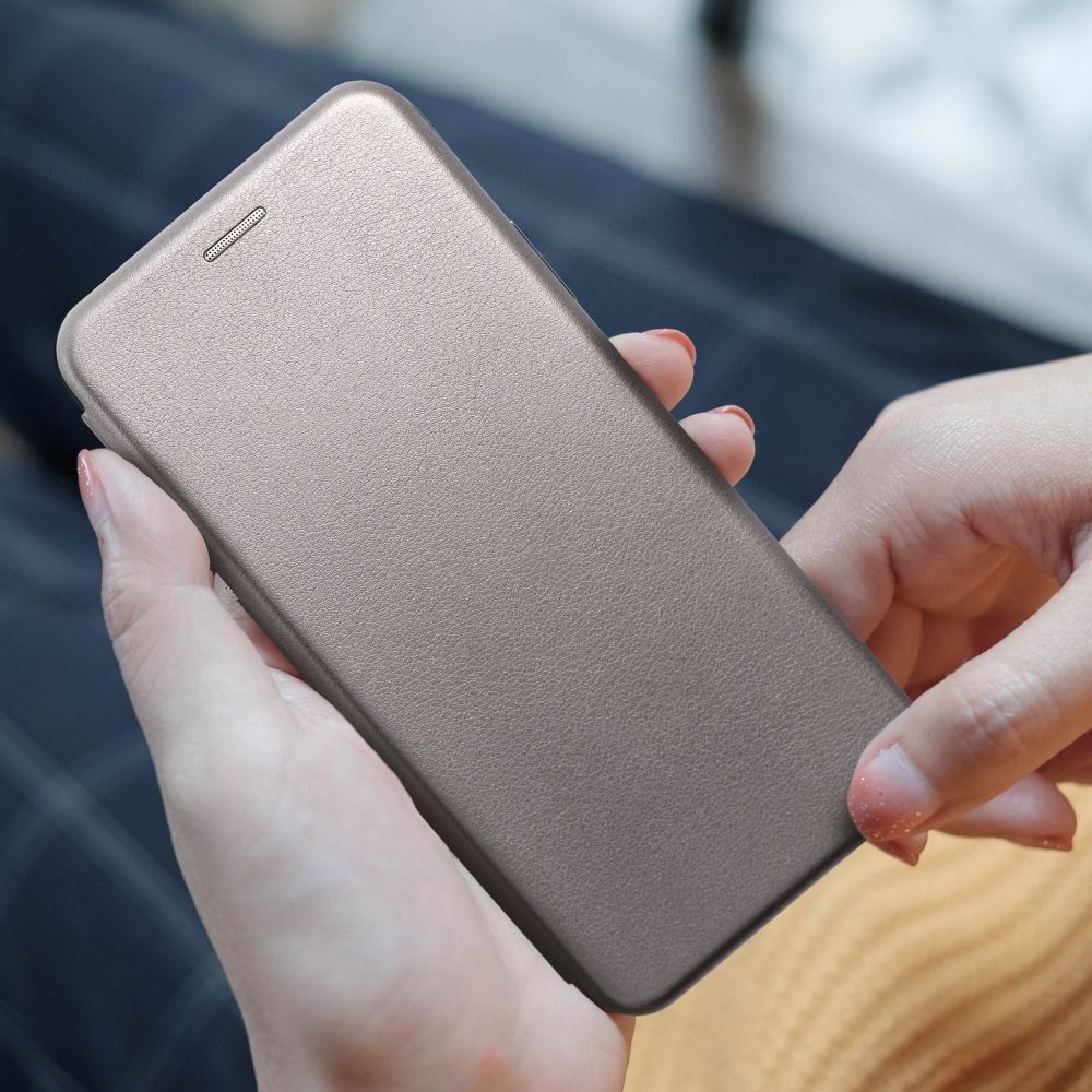 COUVERTURE POUR SAMSUNG GALAXY A25 5G HEYCASE ELEGANCE PORTEFEUILLE GRIS