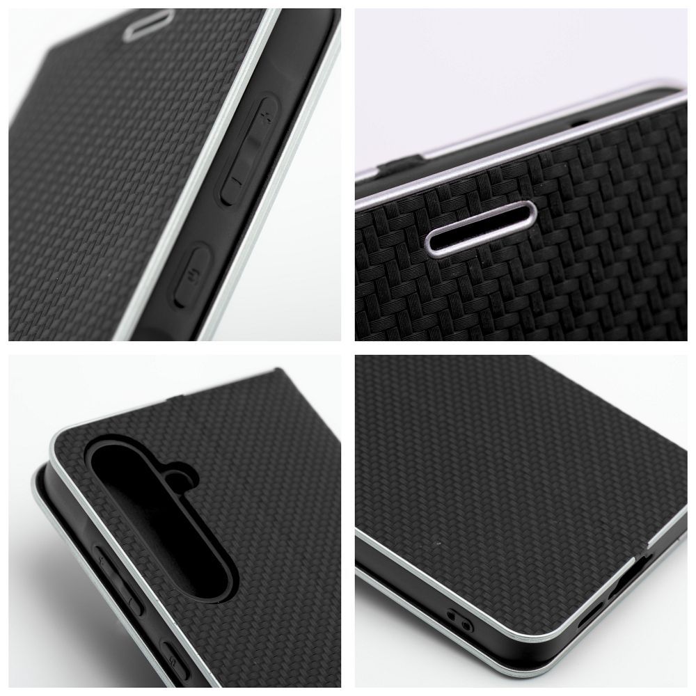 COQUE POUR SAMSUNG GALAXY A25 5G HEYCASE LUNA WALLET NOIRE