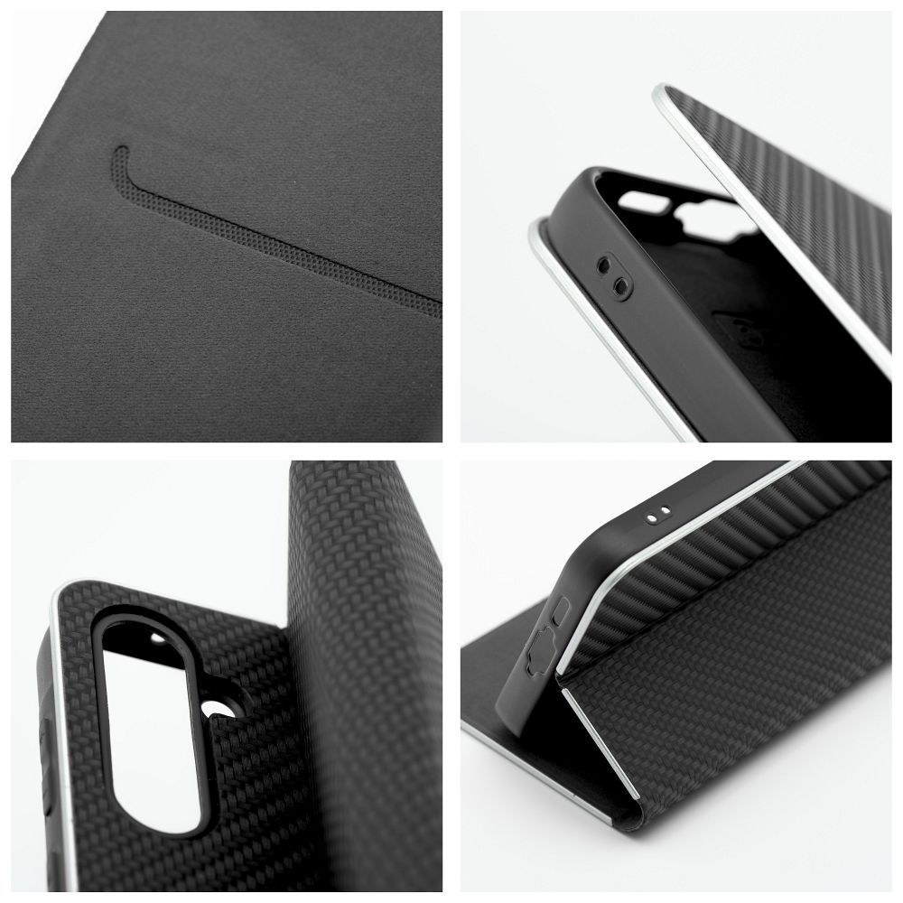 COQUE POUR SAMSUNG GALAXY A25 5G HEYCASE LUNA WALLET NOIRE