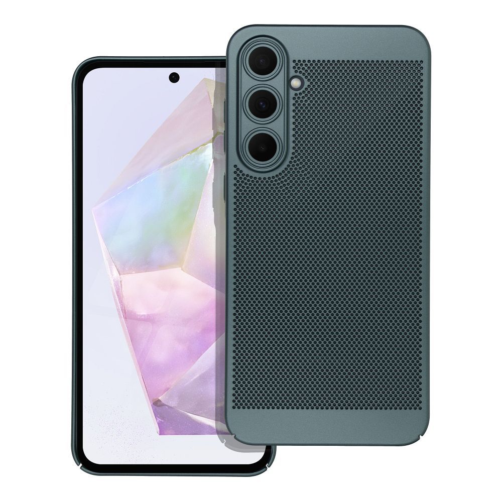 COUVERCLE POUR SAMSUNG GALAXY A35 5G HEYCASE BREEZY GREEN