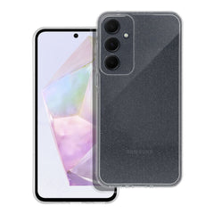 COUVERCLE POUR SAMSUNG GALAXY A35 5G HEYCASE GLITTER ROSE