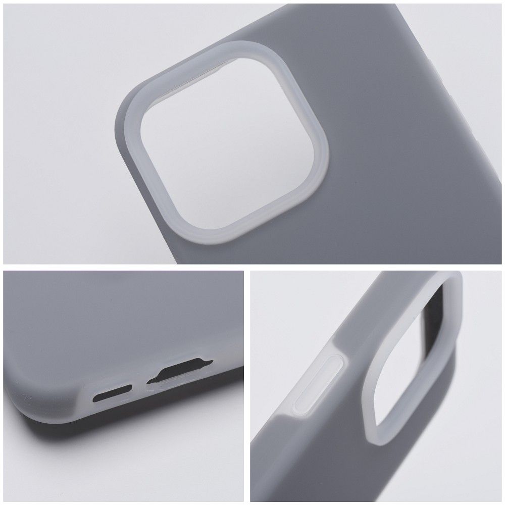 COUVERCLE POUR SAMSUNG GALAXY A35 5G HEYCASE ICON CANDY GRIS