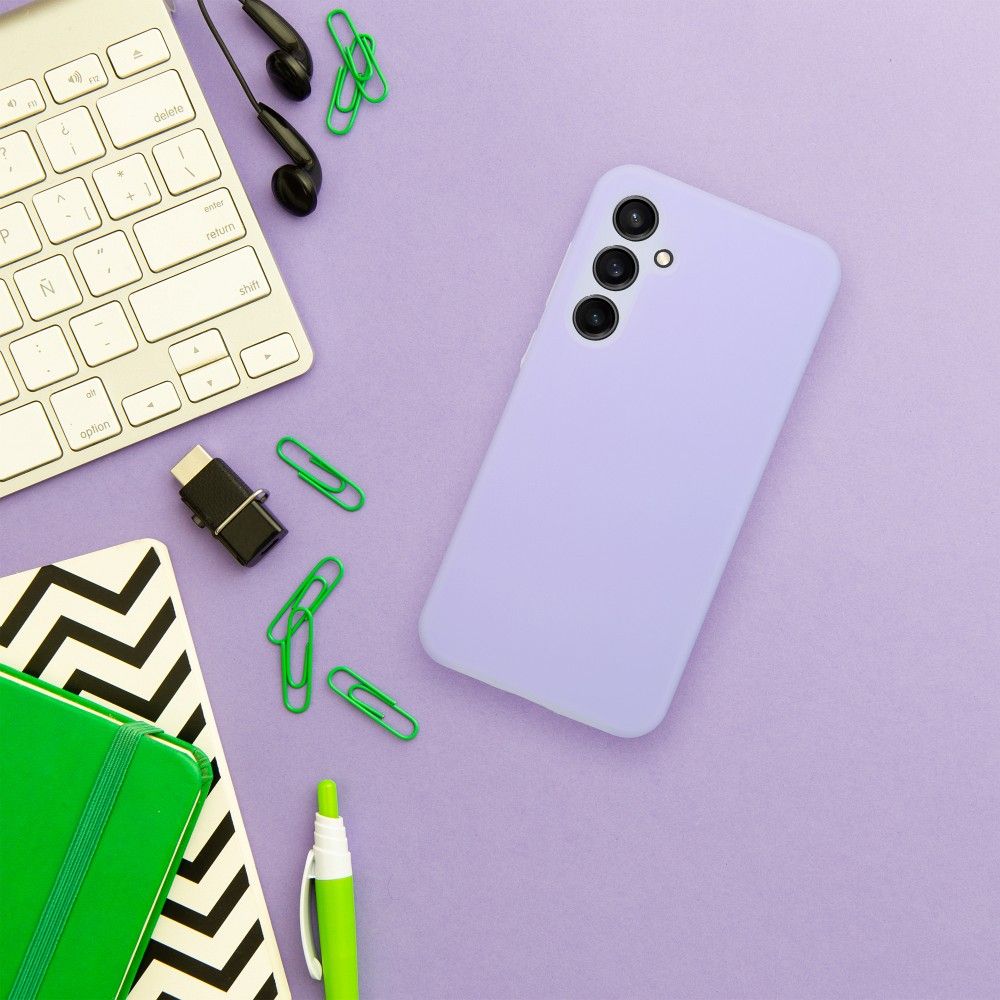 COUVERCLE POUR SAMSUNG GALAXY A35 5G HEYCASE ICON CANDY VIOLET