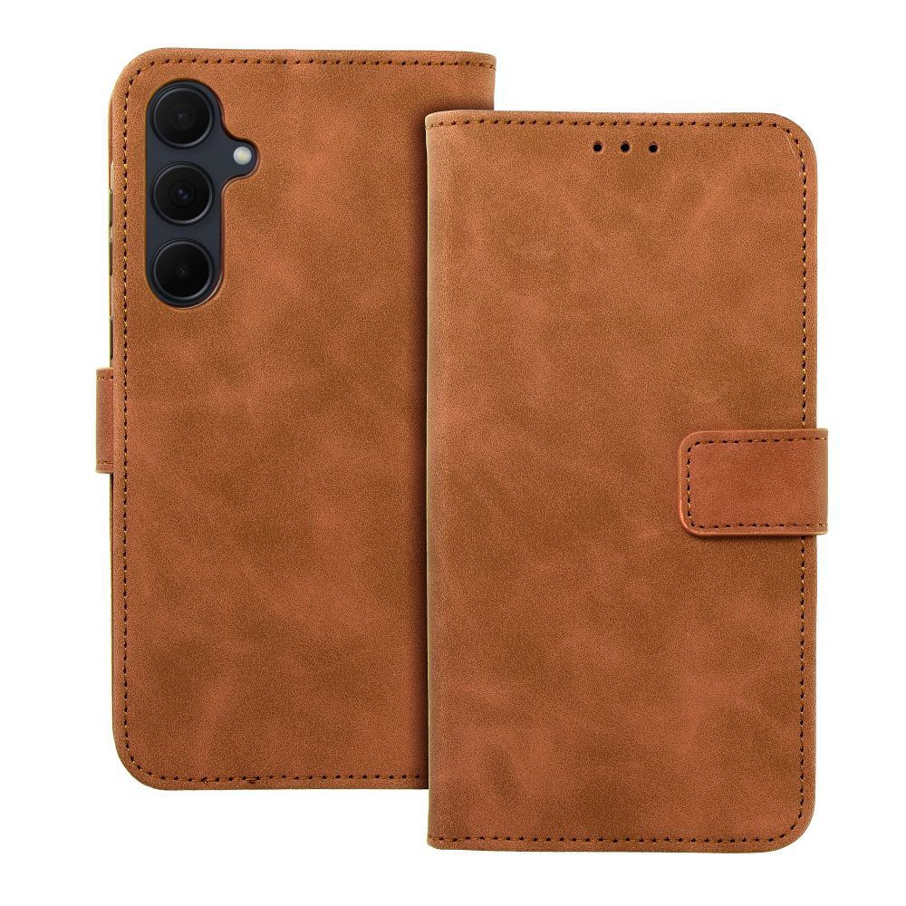 COUVERTURE POUR SAMSUNG GALAXY A35 5G HEYCASE TENDER WALLET MARRON