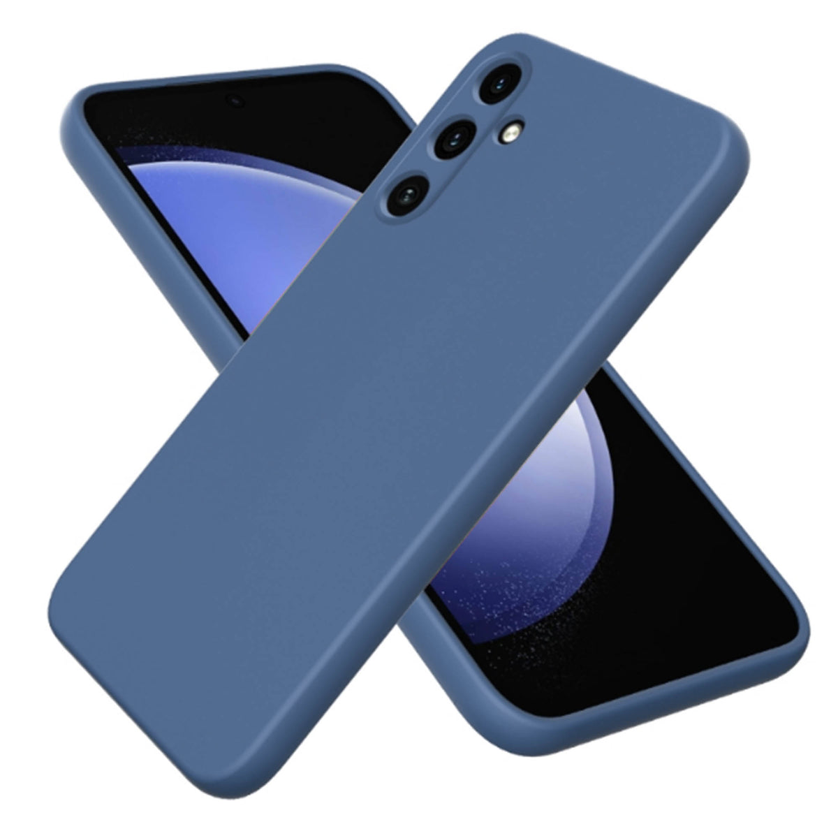 COQUE POUR SAMSUNG GALAXY M35 5G HEYCASE ICON BLEU FONCÉ