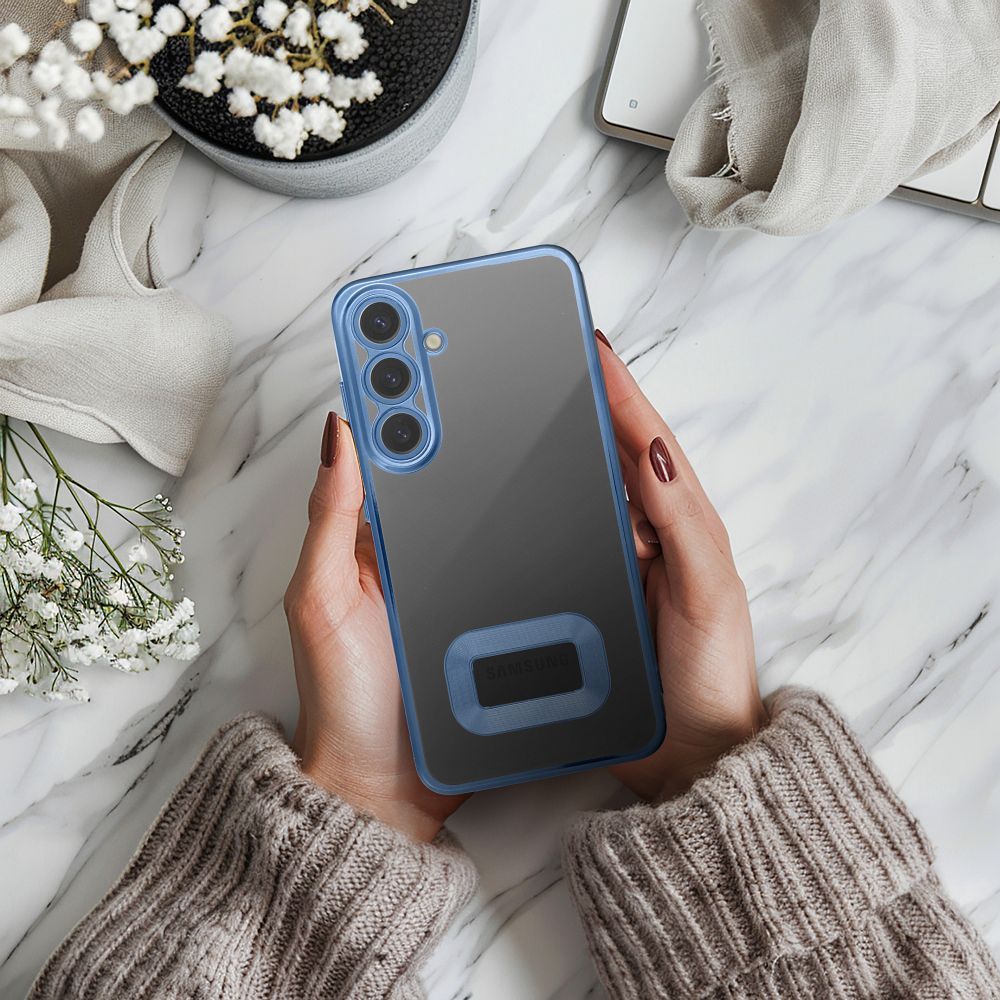 COUVERCLE POUR SAMSUNG GALAXY S24 FE HEYCASE GLAM BLUE