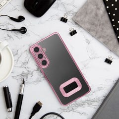 COUVERCLE POUR SAMSUNG GALAXY S24 FE HEYCASE GLAM PINK