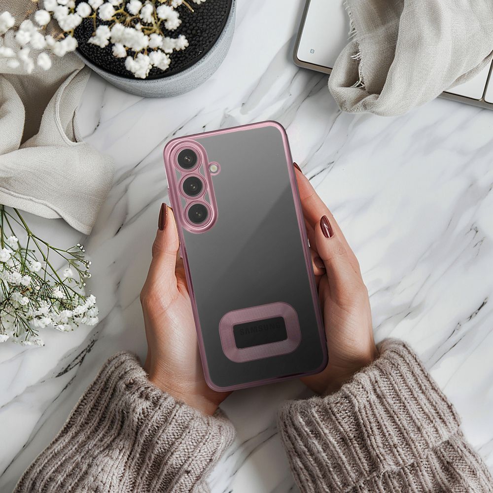 COUVERCLE POUR SAMSUNG GALAXY S24 FE HEYCASE GLAM PINK