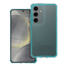 COQUE POUR SAMSUNG GALAXY S24 FE HEYCASE MATRIX TRANSPARENT / MENTHE