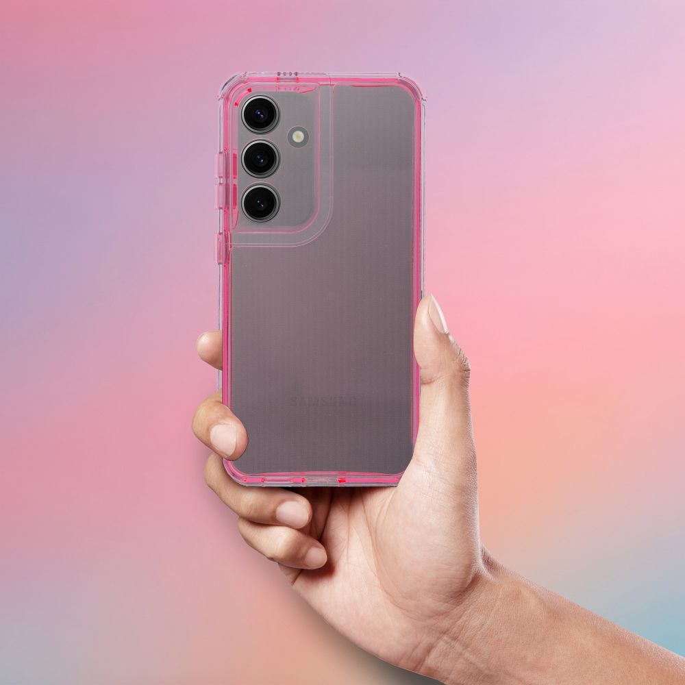 COUVERCLE POUR SAMSUNG GALAXY S24 FE HEYCASE MATRIX POUDRE LÉGÈRE