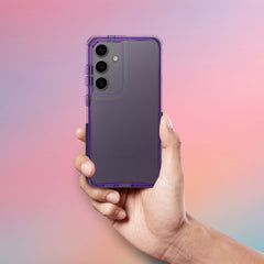COUVERCLE POUR SAMSUNG GALAXY S24 FE HEYCASE MATRIX LIGHT VIOLET