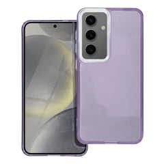 COUVERCLE POUR SAMSUNG GALAXY S24 FE HEYCASE PERLE VIOLETTE