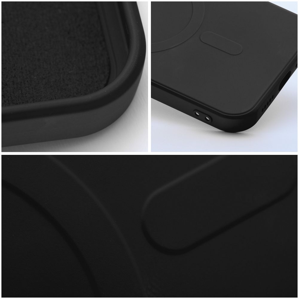 COUVERCLE POUR SAMSUNG GALAXY S24 FE HEYCASE SILICONE MAG MAGSAFE NOIR