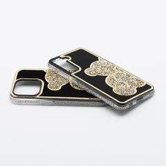 COUVERCLE POUR SAMSUNG GALAXY S24 FE HEYCASE OURS EN PELUCHE OR
