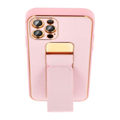 COUVERCLE POUR SAMSUNG S24 FE HEYCASE EN CUIR AVEC SUPPORT ROSE