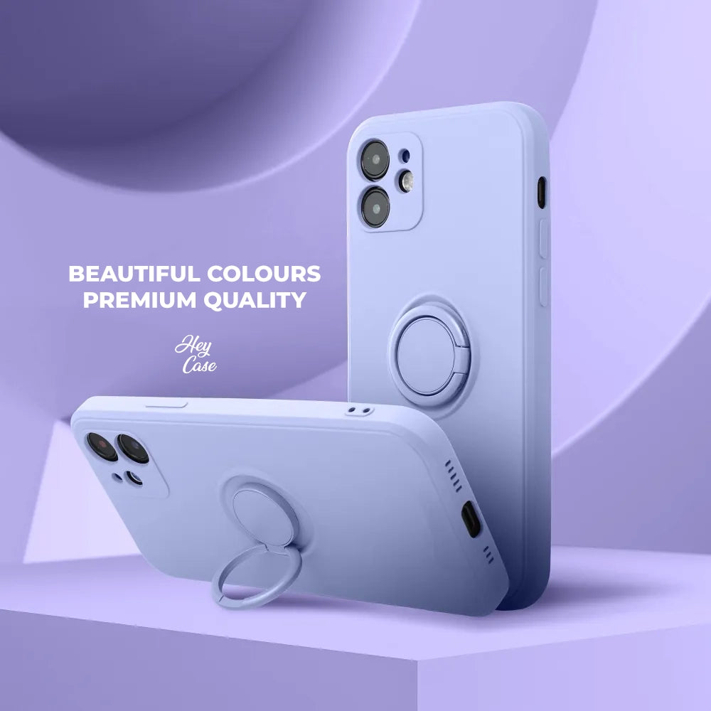 COQUE POUR XIAOMI REDMI NOTE 13 PRO PLUS 5G HEYCASE ICON RING VIOLET