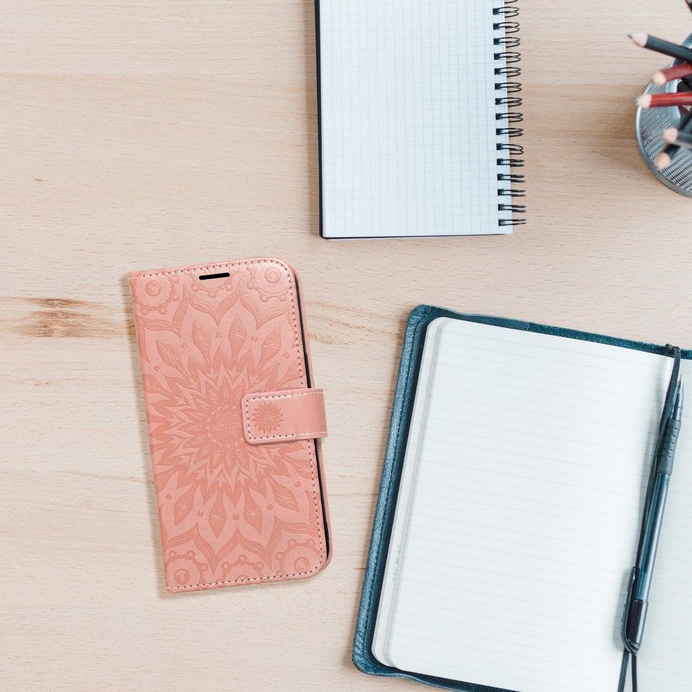 COUVERTURE POUR XIAOMI REDMI NOTE 13 PRO 4G / POCO M6 PRO 4G HEYCASE MAGNETIQUE PORTEFEUILLE MANDALA PÊCHE